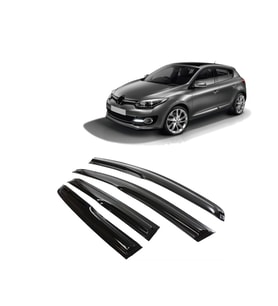 renault megane 3 hb 2009.2015 mugen 4.lü cam rüzgarlığı