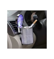 7 Renkli RGB Led Işıklı Lüx Oto Küllük Kapaklı Spor Araç İçi Küllük Araba Küllüğü