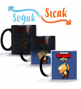 Fenix Crow Brawl Stars Sihirli Kupa Bardak Porselen
