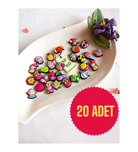 20 ADET STİCKER 3D YAPIŞKANLI MATARA STİCKER KARIŞIK GELİR HEDİYE OYUNCAK DESENLİ
