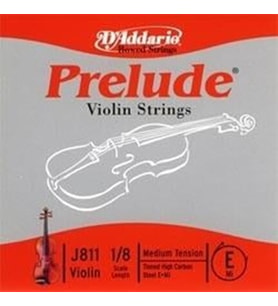Daddario J811 Keman Tek Tel Prelude (Mİ-E), 4/4 Medium