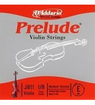 Daddario J811 Keman Tek Tel Prelude (Mİ-E), 4/4 Medium