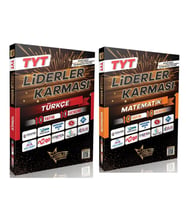 Liderler Karması TYT Türkçe ve Matematik 10 Yayın 10 Deneme Seti 2 Kitap