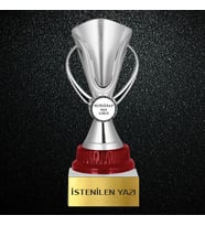 Kişiselleştirilebilir Kupa (Kırmızı-Altın)