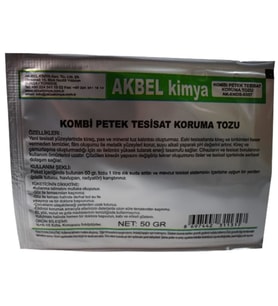 AKBEL KOMBİ PETEK TESİSAT KORUMA TOZU