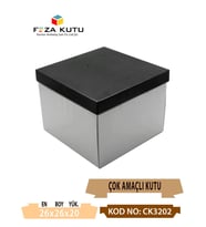 26x26x20 Çok Amaçlı Kutu Karton Kutu Pasta Kutusu (10 Adet)