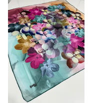 Fresh Soft Pamuk Eşarp - 05081 (Zümrüt Yeşili)