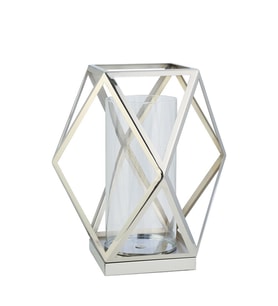 Vitale Prizma Cam Mumluk Silver 30x30x26 cm AK.JD0118