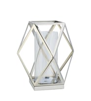 Vitale Prizma Cam Mumluk Silver 30x30x26 cm AK.JD0118