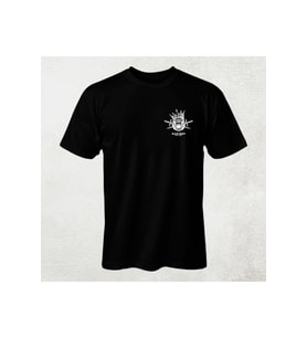 Goril Desenli Unisex Yarım Kollu Bisiklet Yaka %100 Pamuk Oversize T-shirt