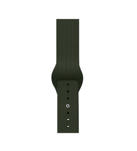 ScHitec 42-49mm Yeni Nesil Apple Uyumlu Akıllı Saat Kordonu Silikon Yeşil