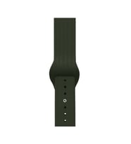ScHitec 42-49mm Yeni Nesil Apple Uyumlu Akıllı Saat Kordonu Silikon Yeşil