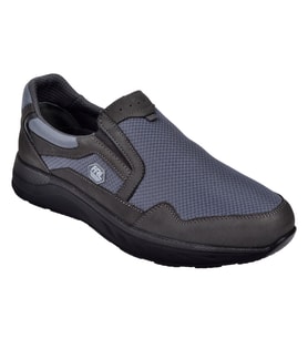 Forelli Comfort Üzeri File Erkek Spor Ayakkabı FOR-46005 FÜME