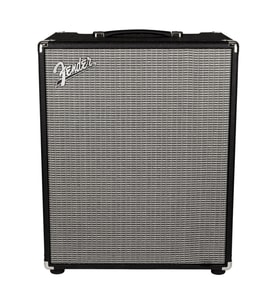 Fender 2370506900 Rumble 200 V3 Bas Gitar Amfisi (Üst Segment) Siyah/Gümüş, 200 Watt Güç, Hafif Tasarım, Overdrive Devresi, Güçlü Bas Tonları