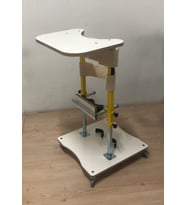 Karma Grup Ortopedi EKONOMİK Ayakta Durma Masası Sehpası (SMALL: 110 - 155 CM BOY) Dik Konumlandırma Cihazı