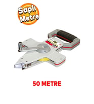 Arazi Şerit Metre 50 Metre X 12.5 Mm Çelik Metre