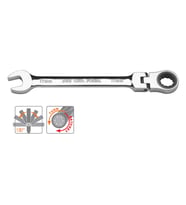 Ceta Form C-Gear Cırcırlı Kombine Anahtar(Mafsallı) 15 mm - B06-15