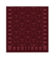 Şehri Şal Bambu Kraş Şal 6371 Bordo
