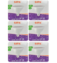 (6 Adet) Şavk 11W 6500K (Beyaz Işık) Par30 E27 Duylu (Kalın Duy) Led Spot Ampul
