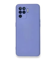 Coverzone Oppo Reno 5 Lite ?le Uyumlu K?l?f Z-Mara Lansman Vieri Tam Koruma Arka Kapak Kamera Koruma �?k?nt?l? P�r�zs�z Y�zey Lila