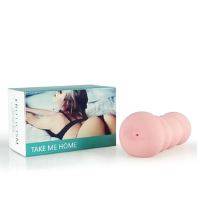 Eroticism Et Dokulu Realistik Anüs Mastürbatör 16 CM