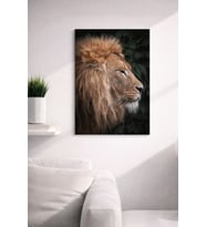 LION1  TASARIM MDF TABLO (27X18)