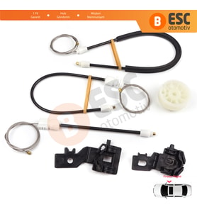 Nissan Qashqai MK1 J10 2006-2013 80770JD000 İçin Elektrikli Ön Sağ Cam Kriko Tamir Seti