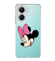Huawei Nova 10 Se Uyumlu Kapak Minnie Mouse Tasarımlı Şeffaf Silikon Kılıf