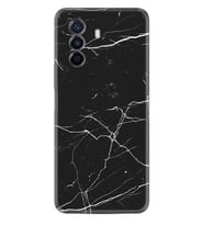 Huawei Nova Y70 Y90 Nova 9 SE  Kılıf Desemli Silikon Siyah Mermer 1299