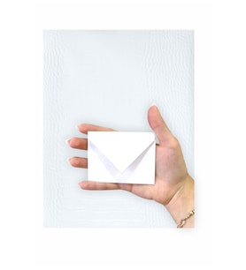 Minik Zarf, 7x9 Cm 50 Adet Beyaz