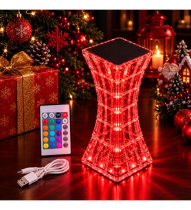 VIP YÜKSEK KALİTE RENK DEĞİŞTİREN KRİSTAL MASA LAMBASI USB TOTCH LAMP KUMANDALI YILBAŞI IŞIKLARI