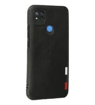 Newface Xiaomi Redmi 9C Kılıf Loop Deri Silikon - Siyah