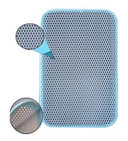 EuroCat Kum Toplayan Elekli Kedi Kum Paspas Mavi 58x67 Cm