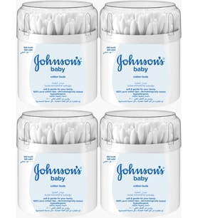 Johnsons Baby Kulak Temizleme Çubuğu 100 Adet (4 Lü Set)