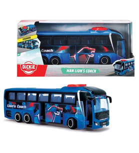 Dickie Man Lion's Coach Üstten Yönlendirmeli Otobüs 26 Cm - Simba 203744017