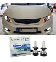 Honda Civic FB7 Led Xenon Kısa Far Ampulü H11 Access Yeni Seri Beyaz 2012-2016