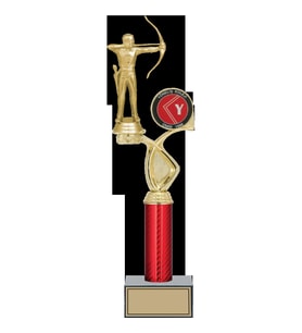 ODAK KUPA - Figürlü Kupalar - Okçu Figürlü Kupalar FG-016 A - 40 cm
