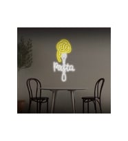 Pasta Yazılı ve Şekilli Neon Tabela
