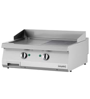 Öztiryakiler Elektrikli Grill Plate, Yarı Oluklu, 80x70x30 Cm, Oge 8070 1/2 N