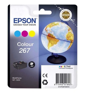 Tonersepeti Epson T267-C13T26704010 Renkli Orjinal Kartuş