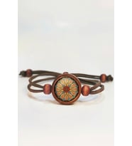 Mandala Ahşap Bileklik