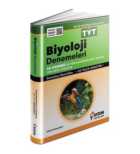 Aydın Yayınları Tyt Biyoloji 40 Deneme