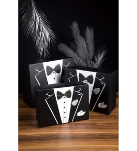 Damat Bohçası 3'lü Kutu Set -  çeyiz nişan