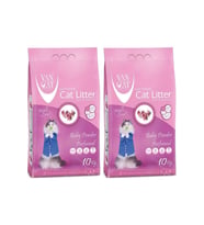 Van Cat Baby Powder Parfümlü Kedi Kumu 10 Kg 2 Adet