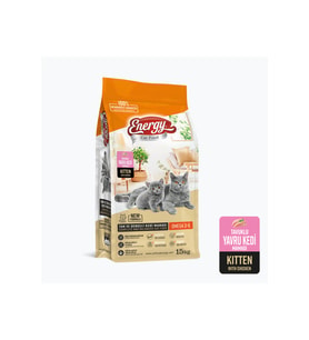 Energy Tavuklu Yavru Kedi Maması 15 Kg