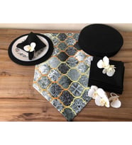 SOFRA SUNUM SETİ GRİ MOROCCAN SET (Krem)