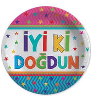 TABAK İYİKİ DOĞDUN FUNSTAR 23CM PK:8-