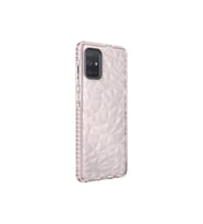 Samsung Galaxy A51 Uyumlu Kılıf Zore Buzz Kapak (Pembe)