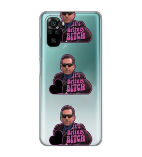 Xiaomi Redmi Note 10 / Note 10S Uyumlu Michael Scott The Office Tasarımlı Şeffaf Telefon Kılıfı