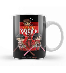 The War Of Pocky Anime Kupa Bardak Porselen